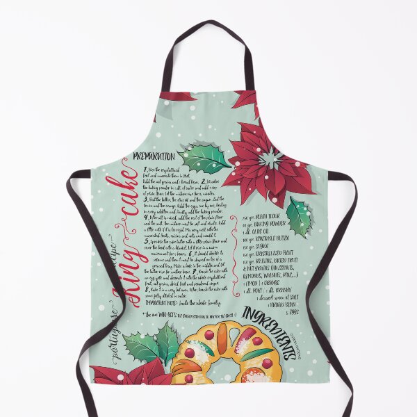 Item preview, Christmas King Cake / Bolo Rei Portuguese recipe // green background designed and sold by SelmaCardoso.