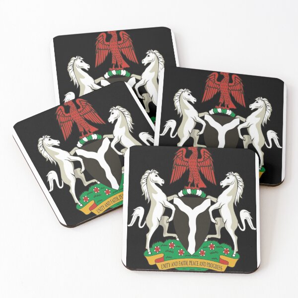 Item preview, nigerian coat of arms designed and sold by BLDAIRSH.