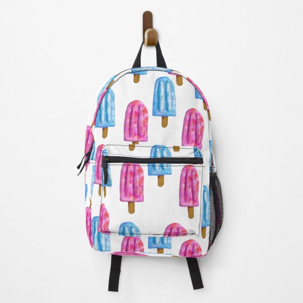 Item preview, Strawberry and blueberry popsicle pattern designed and sold by KeytonDesign.