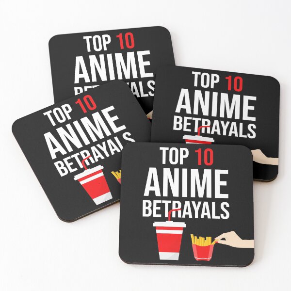 Item preview, Top 10 Anime Betrayals designed and sold by Giacob.