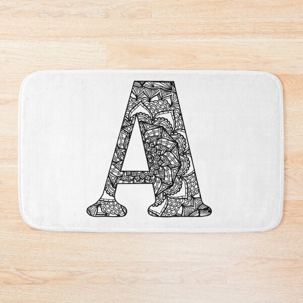 Item preview, Mandala Letter A designed and sold by lizashev.