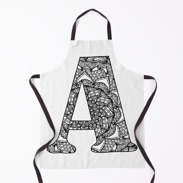 Item preview, Mandala Letter A designed and sold by lizashev.