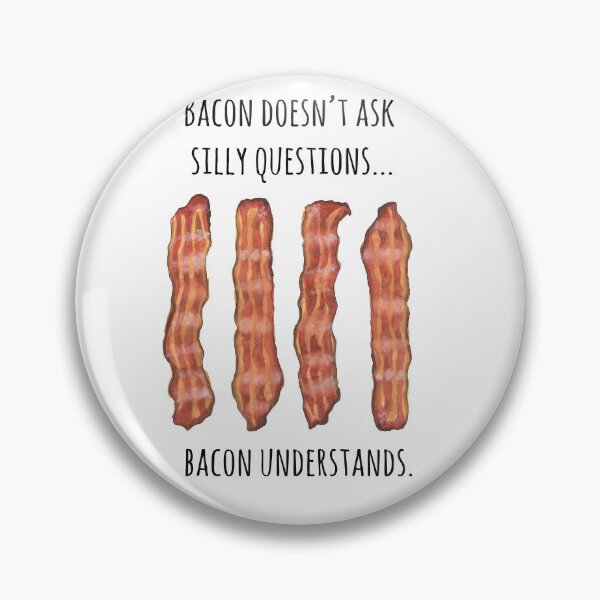 Item preview, Bacon quote watercolor food pun designed and sold by KeytonDesign.