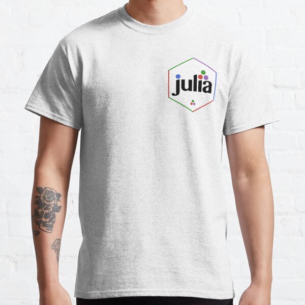 Julia Hex Sticker Multi-Colored Classic T-Shirt