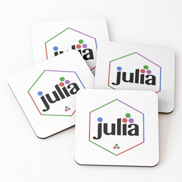 Item preview, Julia Hex Sticker Multi-Colored designed and sold by JuliaLanguage.
