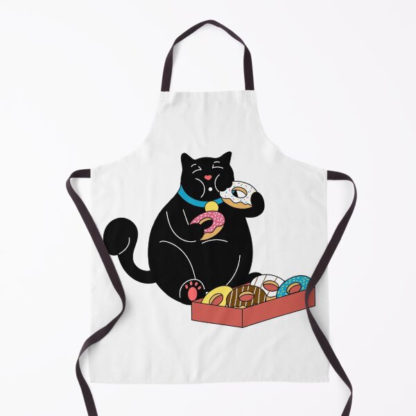 Item preview, Cat with Box of Donut designed and sold by Bitycat.