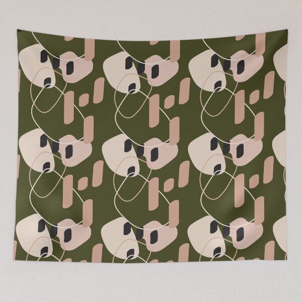 Item preview, Abstract Shape Pattern Design  designed and sold by hannahlouise25.