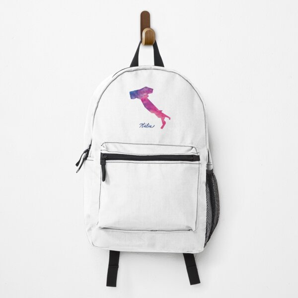 Item preview, Italia (Italy) Map in Watercolor (Purple, Blue and Pink) designed and sold by Geometricshow.