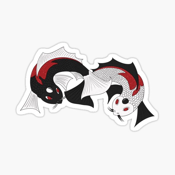 Item preview, Yin Yang Koi Fish designed and sold by NightfuryGirl20.
