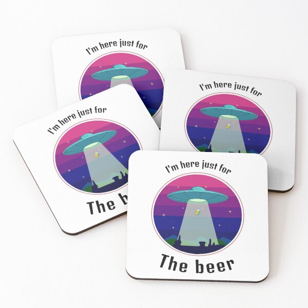 Item preview, Aliens and beer designed and sold by equilibrum08.