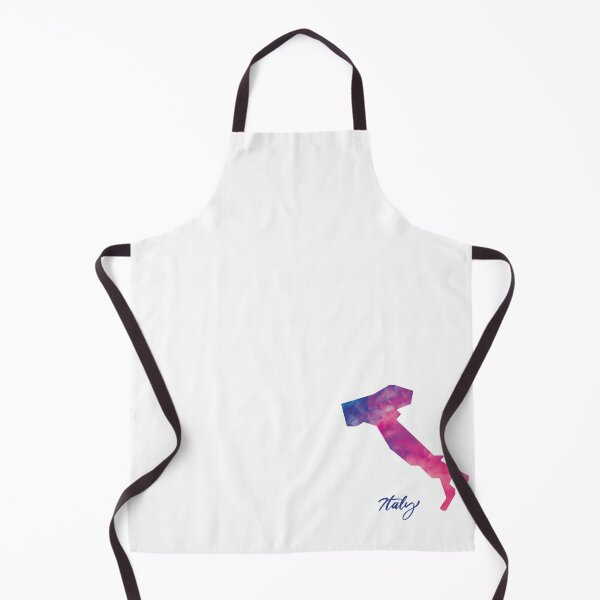 Item preview, Italy Map in Watercolor (Purple, Blue and Pink) designed and sold by Geometricshow.