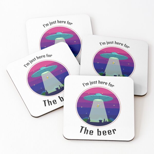 Item preview, Aliens and beer designed and sold by equilibrum08.
