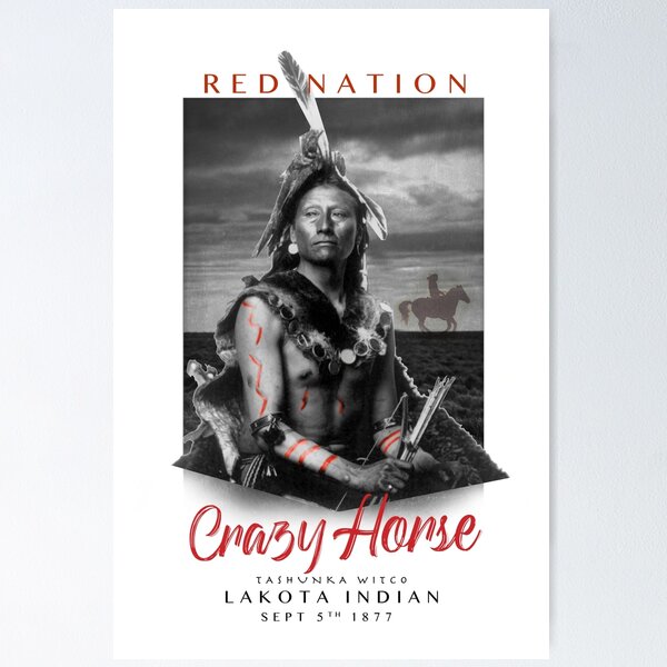 Item preview, Red Nation Collection Honors Crazy Horse designed and sold by TheLaundryLady.