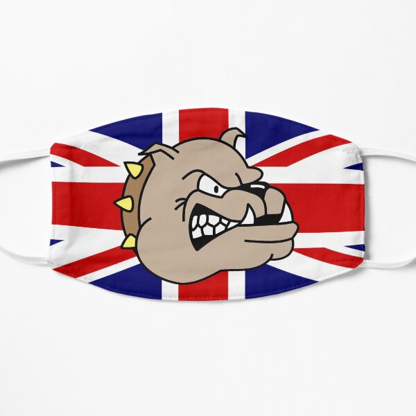 Union Jack Flag British Bulldog Great Britain Flat Mask