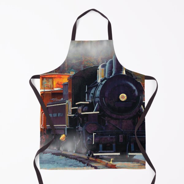 Item preview, The Rail Yard  -  Steam Train designed and sold by NaturePrints.