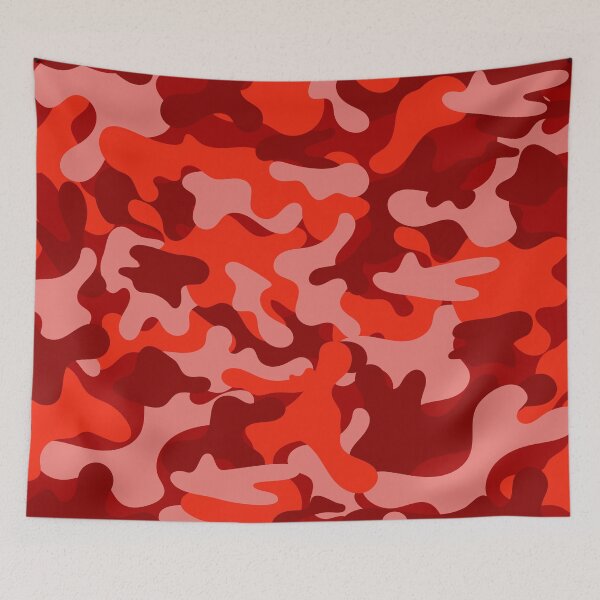 Item preview, Red Camouflage designed and sold by Ribeiro Design.