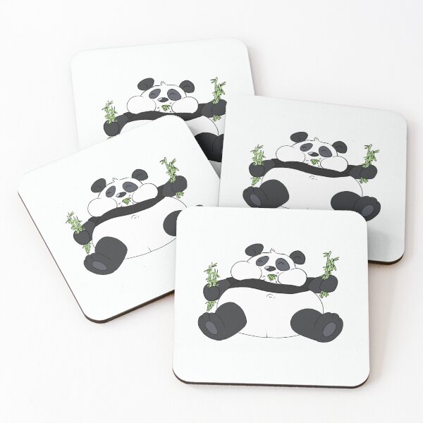 Item preview, Fat Panda Eating Bamboo designed and sold by BandOfThePand.