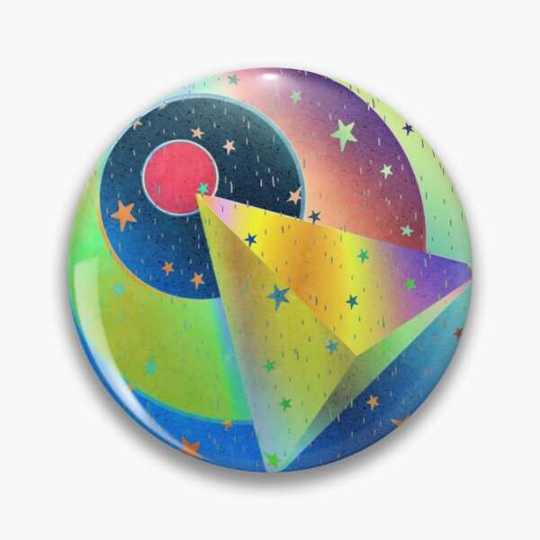 Vulcan IDIC Pop Art II - Light Pin