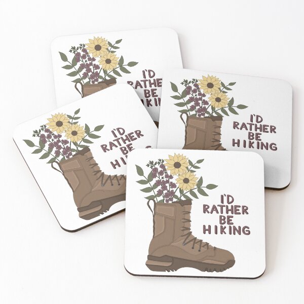 Item preview, I'd Rather Be Hiking designed and sold by artsyrs99.