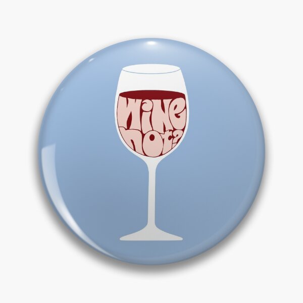 Item preview, 'Wine Not' Wine Glass designed and sold by thesecurvylines.