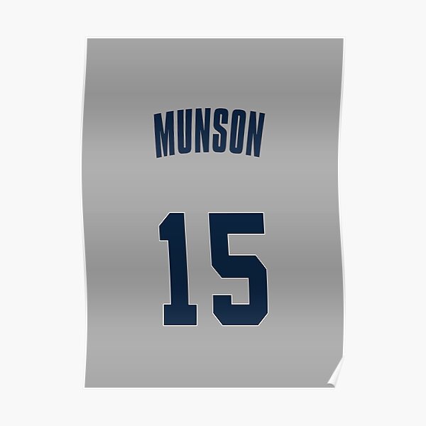 Thurman Munson #15 Jersey Number Greeting Card for Sale by