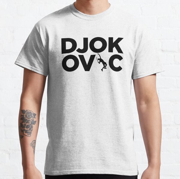 Novak Djokovic Text Classic T-Shirt