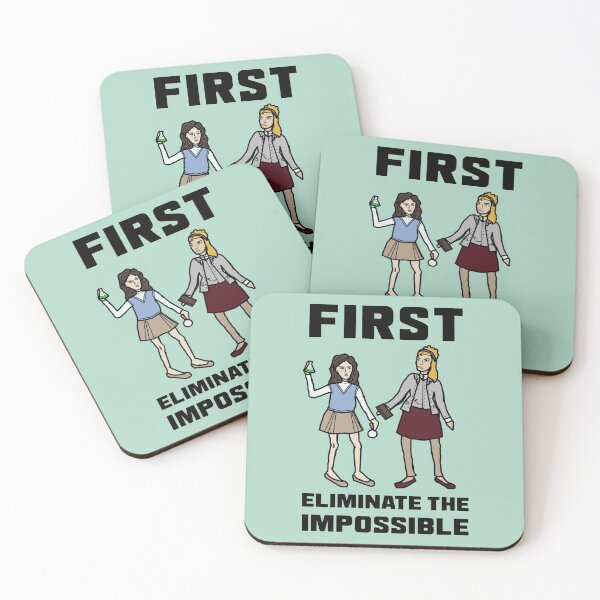 Item preview, "First Eliminate the Impossible"  designed and sold by LochNestFarm.