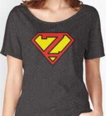 Super Initials Tee - Z Women's Relaxed Fit T-Shirt