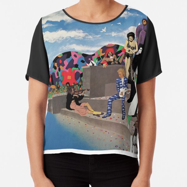 Around the World in a Day Chiffon Top