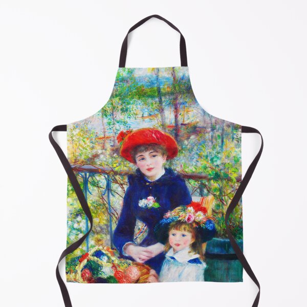 Item preview, Two Sisters On the Terrace - Pierre Auguste Renoir (Color Enhanced) designed and sold by HiPrincess.