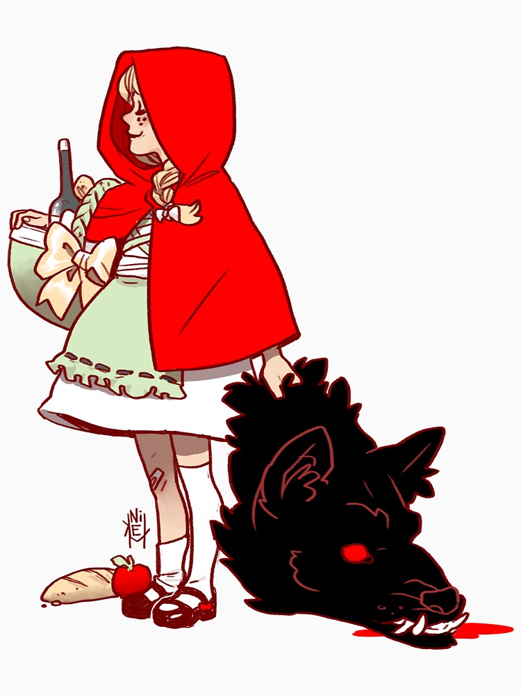 Little Red Hood by kickingshoes