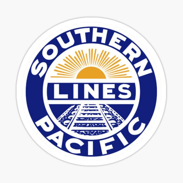 Item preview, Vintage Southern Pacific Lines Railroad  designed and sold by QuayTradingCo.