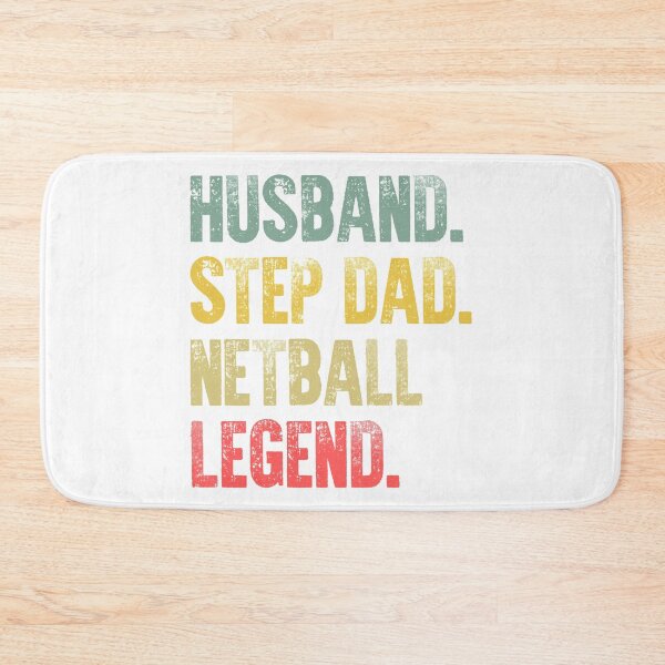 Item preview, Funny Men Vintage T Shirt Husband Step Dad Netball Legend designed and sold by Bendthetrend.