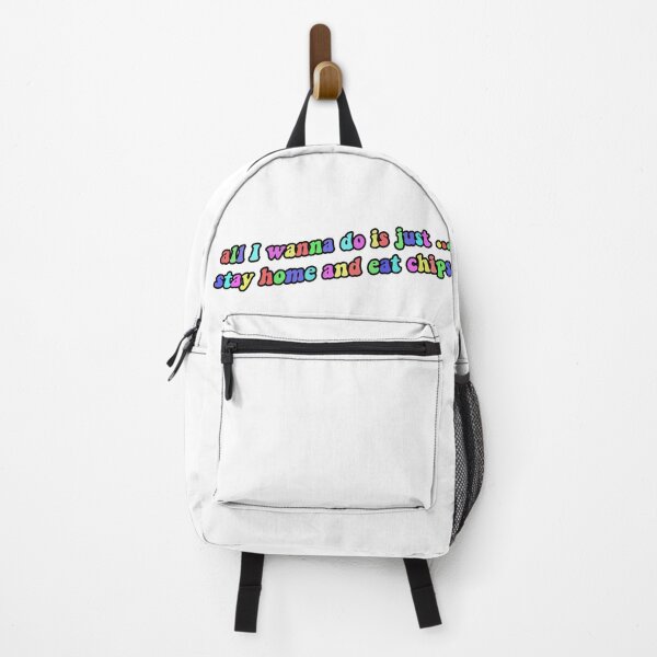 Item preview, All I wanna do is stay home and eat chips quote designed and sold by Ellamcf22.