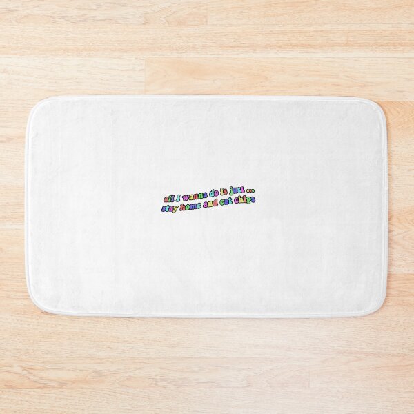 Item preview, All I wanna do is stay home and eat chips quote designed and sold by Ellamcf22.