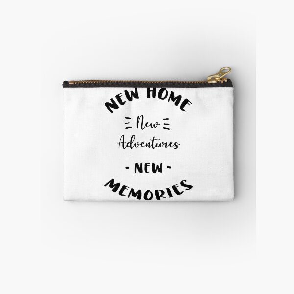 Aperçu de l'œuvre Nouvelle maison Nouvelles aventures Nouveaux souvenirs créée et vendue par MerchLovers.