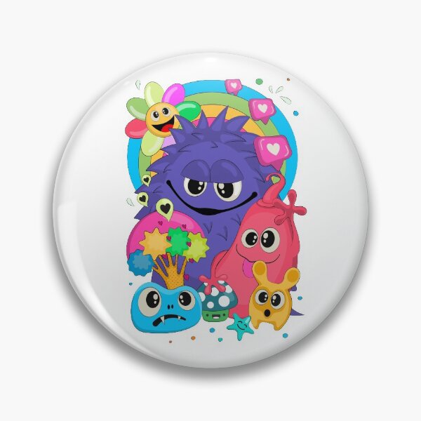 Item preview, Cheerful company of monsters designed and sold by AndreyKENO.