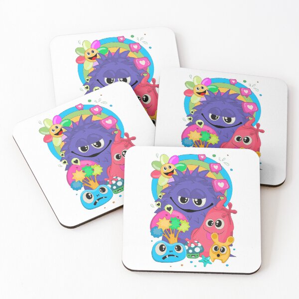 Item preview, Cheerful company of monsters designed and sold by AndreyKENO.