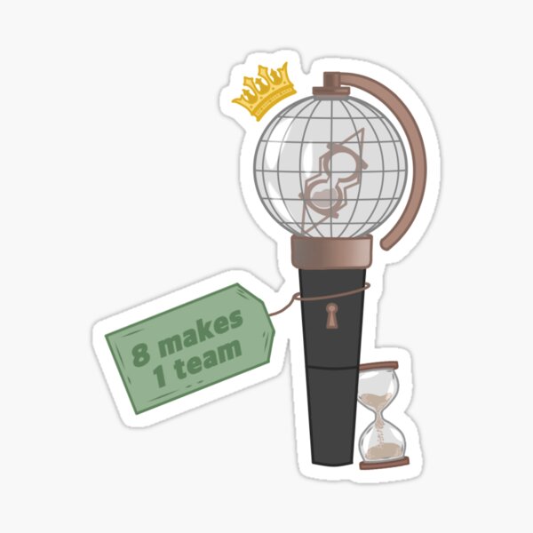 Twice Lightstick Sticker for Sale by starrynightsart