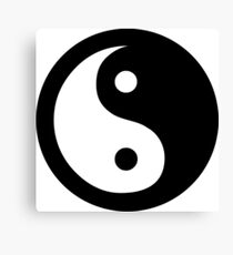 Yin Yang Ideology Canvas Print