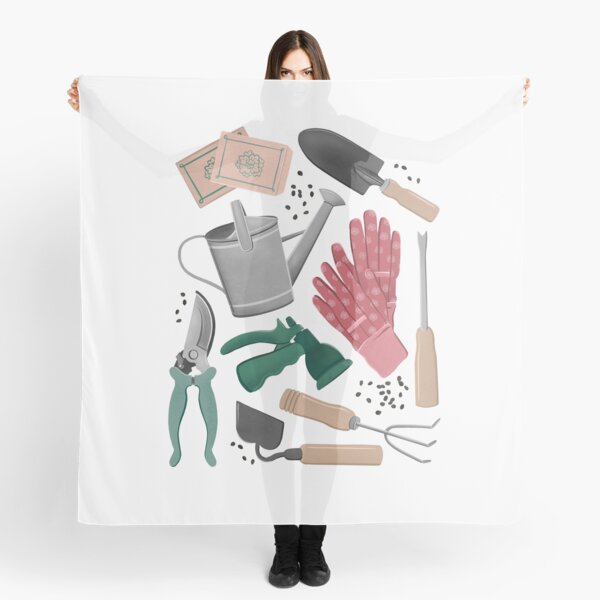Gardening Tools Scarf