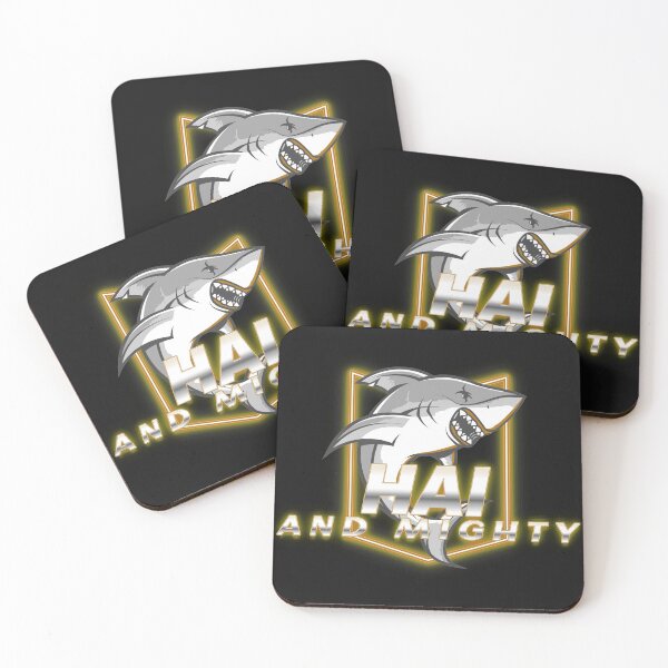Item preview, Hai (High) and Mighty - Hai means 'Shark' in German   designed and sold by Time4German.