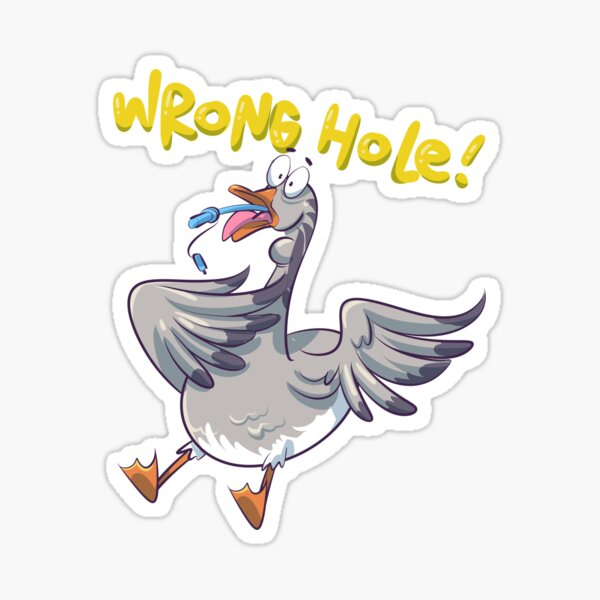 Wrong hole anesthesia tubed the goose Wrong hole anesthesia tubed the goose