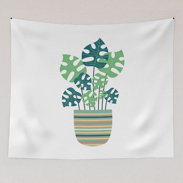 Item preview, Potted Monstera Plant designed and sold by Ihavemalak.