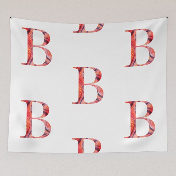 Item preview, ‘B’ Monogram Initial Lettering designed and sold by misterletterman.