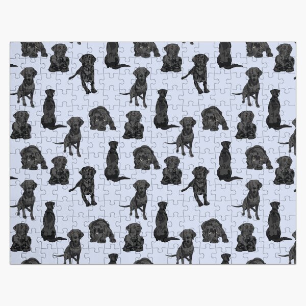 black lab jigsaw puzzle