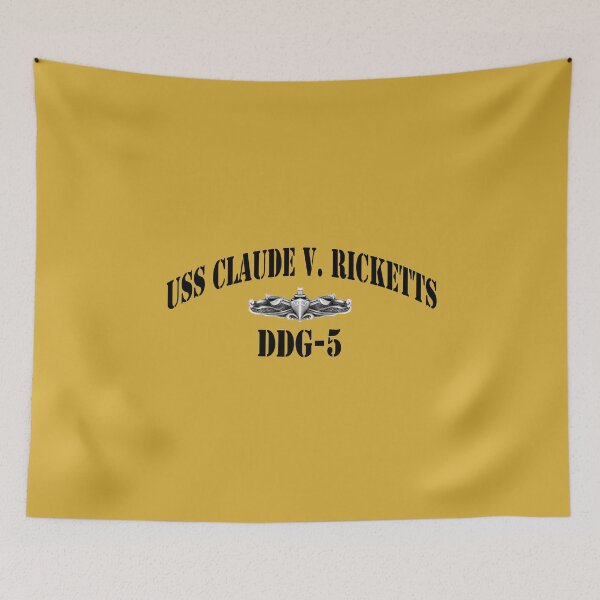 Item preview, USS CLAUDE V. RICKETTS (DDG-5) SHIP'S STORE designed and sold by militarygifts.