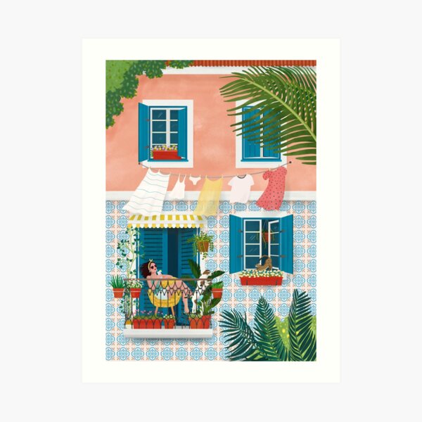 Lisbon Art Print