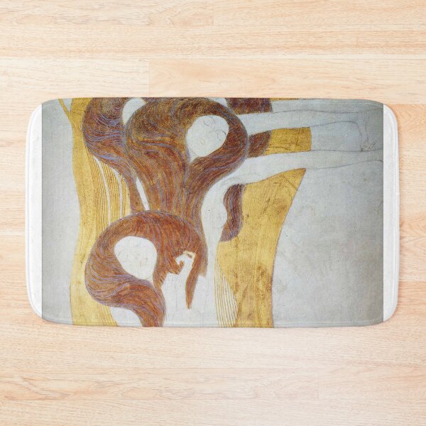 Item preview, Gustav Klimt - The Beethoven Frieze The Longing For Happiness Finds Repose In Poetry Right Wall designed and sold by artcenter.