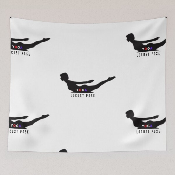 Item preview, Locust Yoga Pose designed and sold by sgmydesigns.